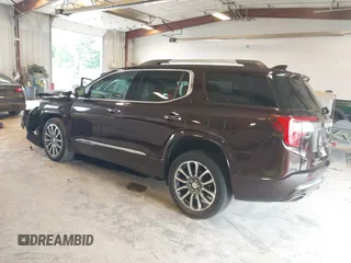 2021 GMC Acadia Denali with VIN 1GKKNXLS2MZ140119, listed as a IAAI auction lot 42553557 with 50,197 mi miles and . Bid and sale history available at DreamBid. Image 3.
