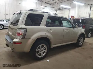 2010 Mercury Mariner Premier with VIN 4M2CN9HG8AKJ09102, listed as a Copart auction lot 51755325 with 187,163 mi miles and Salvage Title. Bid and sale history available at carsss.com. Image 3.