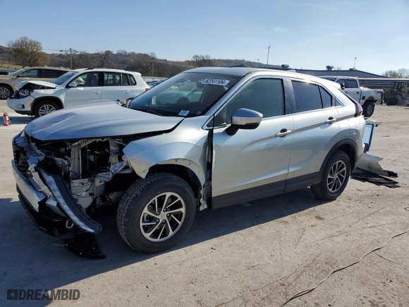 2024 Mitsubishi Eclipse Cross ES with VIN JA4ATUAA6RZ062130, listed as a Copart auction lot 82241104 with 1,358 mi miles and Salvage Title. Bid and sale history available at carsss.com. Image 1.
