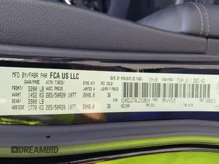 2020 Dodge Durango R/T with VIN 1C4SDJCT0LC212814, listed as a IAAI auction lot 42578232 with 90,325 mi miles and . Bid and sale history available at DreamBid. Image 9.