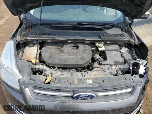 2016 Ford Escape SE z VIN 1FMCU9G96GUB64071, wystawiony jako Copart lot #53833075 z przebiegiem 130 037 mil mil oraz Czysty tytuł • Clean title. Historia ofert i sprzedaży dostępna na DreamBid. Obrazek 12.
