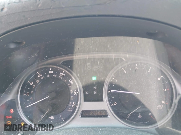 2006 Lexus IS 250 with VIN JTHCK262X65000920, listed as a IAAI auction lot 42033630 with 276,866 mi miles and . Bid and sale history available at DreamBid. Image 7.