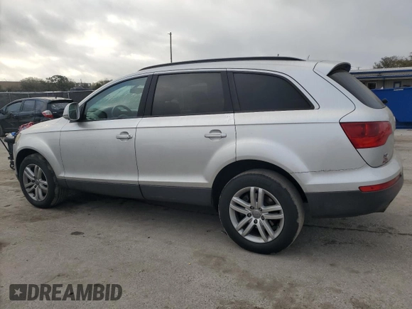 2008 Audi Q7 3.6L with VIN WA1AY74L08D033850, listed as a Copart auction lot 45222125 with 148,940 mi miles and Salvage Title. Bid and sale history available at carsss.com. Image 2.