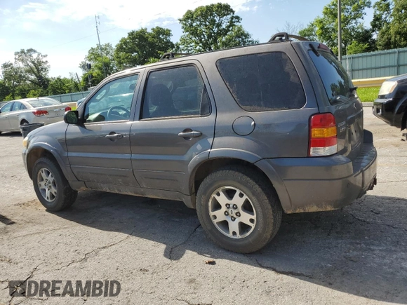 2005 Ford Escape Limited with VIN 1FMYU041X5KC72704, listed as a Copart auction lot 57819655 with 179,469 mi miles and Salvage title. Bid and sale history available at DreamBid. Image 2.