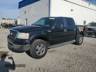 2008 Ford F-150 XLT with VIN 1FTPW14538FB93522, listed as a Copart auction lot 62568655 with 119,414 mi miles and Salvage title. Bid and sale history available at DreamBid. Image 1.
