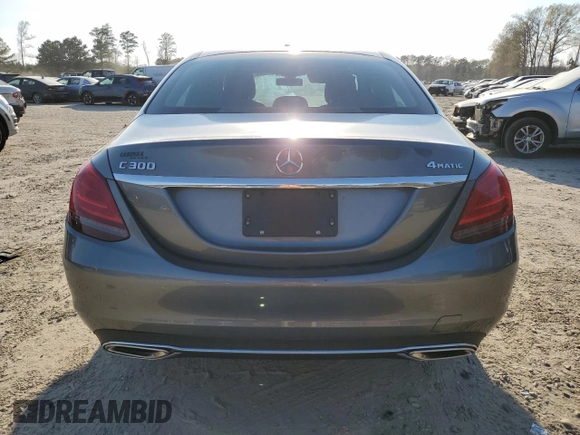 2021 Mercedes-Benz C 300 with VIN W1KWF8EB1MR620719, listed as a Copart auction lot 50681685 with 24,906 mi miles and Salvage Title. Bid and sale history available at carsss.com. Image 6.