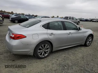 2012 Infiniti M Hybrid with VIN JN1EY1AP9CM910360, listed as a Copart auction lot 80273314 with 121,217 mi miles and Clean title. Bid and sale history available at DreamBid. Image 3.