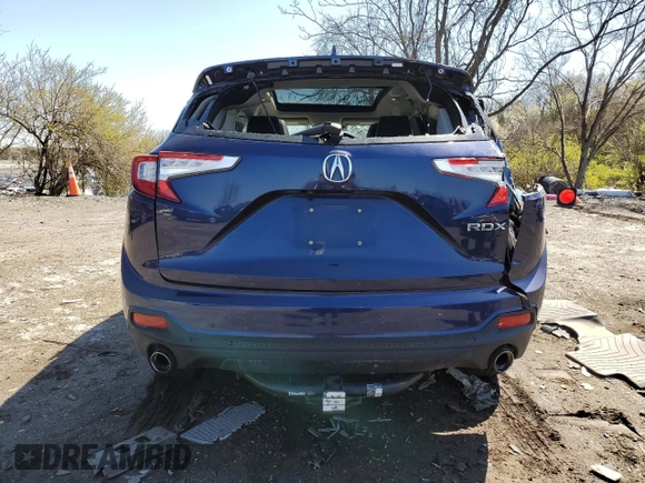 2019 Acura RDX with VIN 5J8TC1H31KL021466, listed as a Copart auction lot 48180014 with 76,479 mi miles. Bid and sale history available at carsss.com. Image 6.