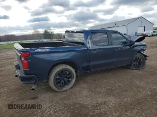 2019 Chevrolet Silverado 1500 Custom with VIN 3GCPYBEH7KG218243, listed as a Copart auction lot 53064075 with 68,331 mi miles and Salvage Title. Bid and sale history available at DreamBid. Image 3.