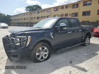 2022 Ford F-150 XL with VIN 1FTFW1E87NFA90247, listed as a Copart auction lot 53242955 with 44,707 mi miles and Clean title. Bid and sale history available at DreamBid. Image 1.