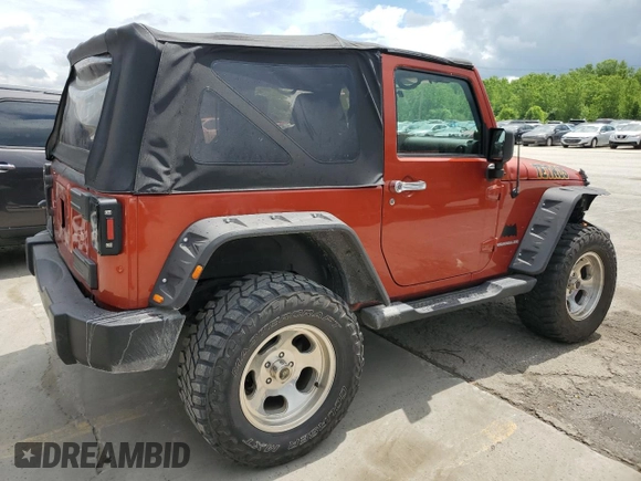 2009 Jeep Wrangler X z VIN 1J4FA24139L740959, wystawiony jako Copart lot #56509075 z przebiegiem 121 927 mil mil oraz Szkoda całkowita • Salvage title. Historia ofert i sprzedaży dostępna na DreamBid. Obrazek 3.