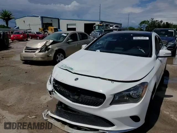 2018 Mercedes-Benz CLA 250 with VIN WDDSJ4EB1JN677303, listed as a Copart auction lot 66519163 with Not Provided miles and . Bid and sale history available at DreamBid. Image 11.