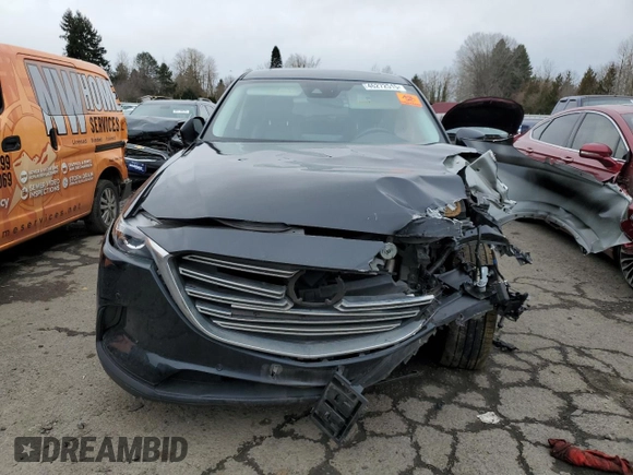 2021 Mazda CX-9 Touring with VIN JM3TCBCY2M0503463, listed as a Copart auction lot 46272515 with 0 mi miles and Salvage Title. Bid and sale history available at carsss.com. Image 5.