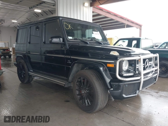 2017 Mercedes-Benz G-Class AMG G 63 with VIN WDCYC7DF4HX268189, listed as a IAAI auction lot 41467278 with 43,533 mi miles. Bid and sale history available at carsss.com. Image 1.