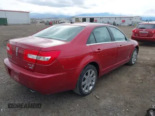 2008 Lincoln MKZ with VIN 3LNHM28T38R605767, listed as a IAAI auction lot 41773715 with 72,417 mi miles. Bid and sale history available at carsss.com. Image 4.