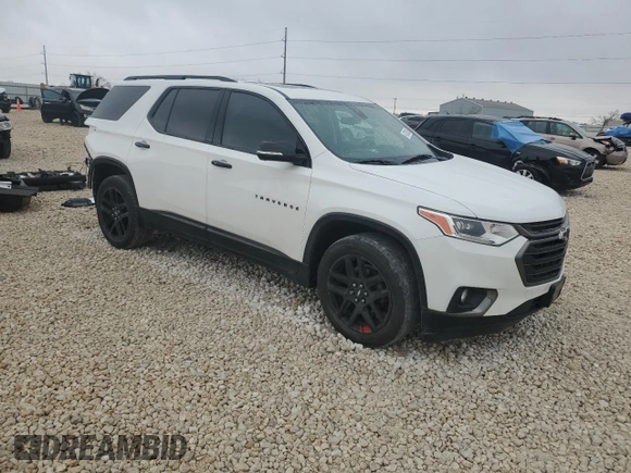 2020 Chevrolet Traverse Premier with VIN 1GNERKKW3LJ266840, listed as a Copart auction lot 47392335 with 69,811 mi miles and Salvage title. Bid and sale history available at DreamBid. Image 4.