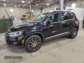 2012 Volkswagen Tiguan SE z VIN WVGAV7AX3CW503240, wystawiony jako Copart lot #60278455 z przebiegiem 144 582 mil mil oraz Czysty tytuł • Clean title. Historia ofert i sprzedaży dostępna na DreamBid. Obrazek 1.