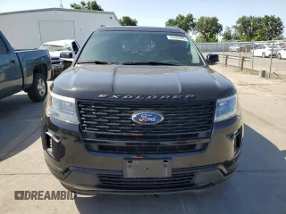 2018 Ford Explorer Sport with VIN 1FM5K8GT3JGB57766, listed as a Copart auction lot 55420595 with 117,350 mi miles and Salvage title. Bid and sale history available at DreamBid. Image 5.