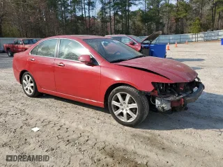 2005 Acura TSX with VIN JH4CL96855C008220, listed as a Copart auction lot 49361535 with 265,129 mi miles and Salvage Title. Bid and sale history available at carsss.com. Image 4.