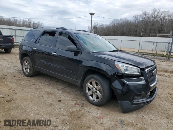 2016 GMC Acadia SLE with VIN 1GKKRNED8GJ204979, listed as a Copart auction lot 45393935 with 188,781 mi miles and Salvage Title. Bid and sale history available at DreamBid. Image 4.