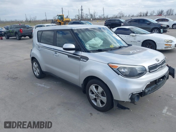 2017 Kia Soul with VIN KNDJN2A28H7437183, listed as a IAAI auction lot 41791823 with 1 mi miles. Bid and sale history available at carsss.com. Image 1.
