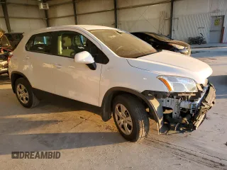 2016 Chevrolet Trax LS with VIN 3GNCJKSB0GL266143, listed as a Copart auction lot 88083115 with 0 mi miles and Salvage Title. Bid and sale history available at carsss.com. Image 4.