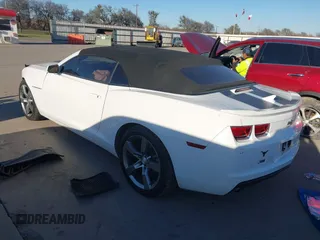 2012 Chevrolet Camaro 2LT with VIN 2G1FC3D35C9125716, listed as a IAAI auction lot 41133595 with 128,002 mi miles. Bid and sale history available at carsss.com. Image 3.