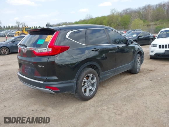 2017 Honda CR-V EX-L with VIN 2HKRW2H89HH660452, listed as a IAAI auction lot 42138022 with 149,610 mi miles. Bid and sale history available at carsss.com. Image 4.