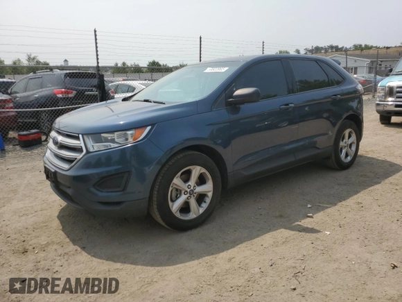 2016 Ford Edge SE with VIN 2FMPK3G98GBC50024, listed as a Copart auction lot 59603965 with 143,207 mi miles and Clean title. Bid and sale history available at DreamBid. Image 1.