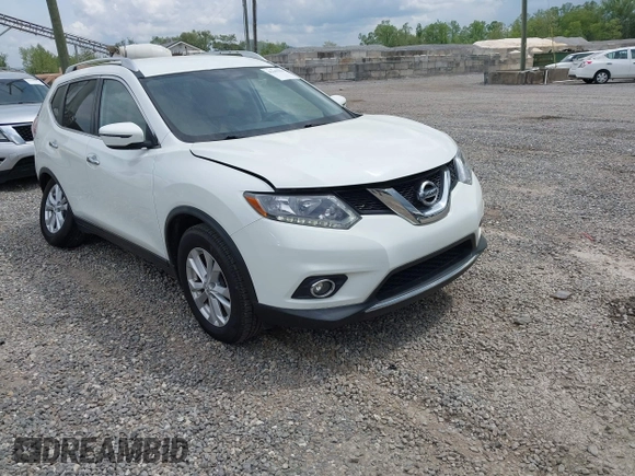 2016 Nissan Rogue SV z VIN KNMAT2MVXGP631725, wystawiony jako IAAI lot #42167551 z przebiegiem 133 982 mil mil oraz . Historia ofert i sprzedaży dostępna na DreamBid. Obrazek 1.