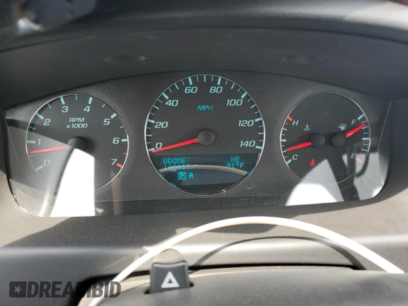 2013 Chevrolet Impala LT with VIN 2G1WG5E31D1252428, listed as a Copart auction lot 53165865 with 146,615 mi miles and Salvage Title. Bid and sale history available at DreamBid. Image 9.