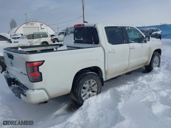 2023 Nissan Frontier PRO-4X with VIN 1N6ED1EK0PN644649, listed as a IAAI auction lot 41496852 with 26,318 mi miles. Bid and sale history available at carsss.com. Image 4.