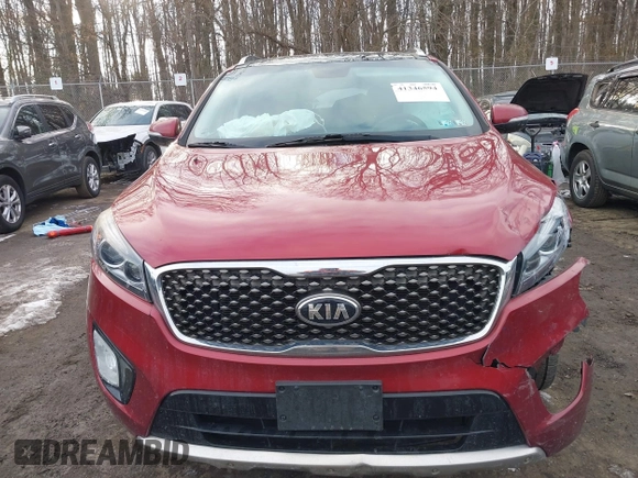 2016 Kia Sorento SX with VIN 5XYPKDA55GG107544, listed as a IAAI auction lot 41346594 with 107,309 mi miles. Bid and sale history available at carsss.com. Image 13.