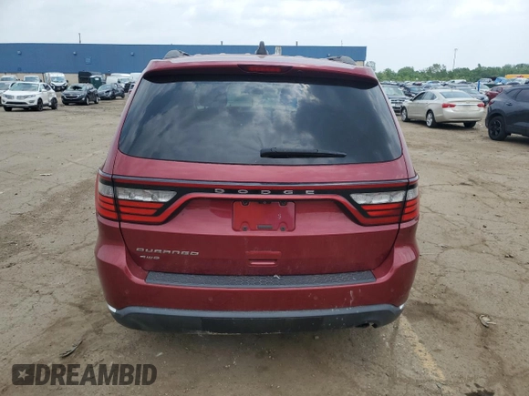 2015 Dodge Durango SXT with VIN 1C4RDJAG0FC120787, listed as a Copart auction lot 59395095 with 125,223 mi miles and Salvage title. Bid and sale history available at DreamBid. Image 6.