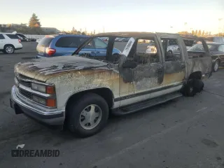 1999 Chevrolet Suburban with VIN 3GNEC16R5XG109155, listed as a Copart auction lot 79766644 with 0 mi miles and Non Repairable. Bid and sale history available at carsss.com. Image 1.
