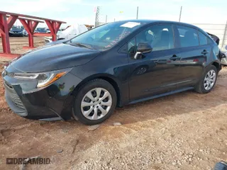2024 Toyota Corolla LE with VIN 5YFB4MDE1RP136795, listed as a IAAI auction lot 41442713 with 18,420 mi miles. Bid and sale history available at carsss.com. Image 2.