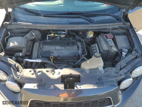 2014 Chevrolet Sonic LT with VIN 1G1JC5SG4E4159776, listed as a Copart auction lot 50043465 with 98,245 mi miles and Salvage Title. Bid and sale history available at carsss.com. Image 11.