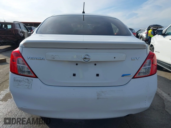 2012 Nissan Versa SV with VIN 3N1CN7AP1CL917560, listed as a IAAI auction lot 41503638 with 155,077 mi miles. Bid and sale history available at carsss.com. Image 16.