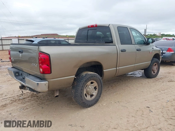 2009 Dodge 2500 SLT with VIN 3D7KS28T19G551727, listed as a IAAI auction lot 42206638 with 237,005 mi miles and . Bid and sale history available at DreamBid. Image 4.