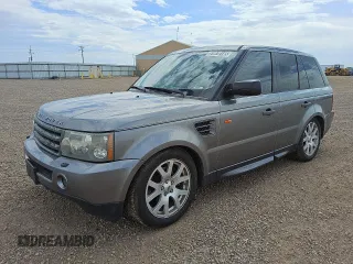 2008 Land Rover Range Rover Sport HSE z VIN SALSK25468A133046, wystawiony jako Copart lot #51070145 z przebiegiem 171 149 mil mil oraz Tytuł czysty. Historia ofert i sprzedaży dostępna na DreamBid. Obrazek 1.
