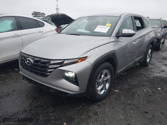 2022 Hyundai Tucson SE with VIN 5NMJA3AEXNH069489, listed as a IAAI auction lot 41520347 with 100,657 mi miles. Bid and sale history available at carsss.com. Image 17.