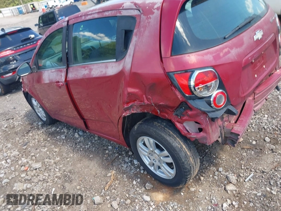 2012 Chevrolet Sonic LT with VIN 1G1JC6SH6C4168488, listed as a IAAI auction lot 42308645 with 136,720 mi miles and . Bid and sale history available at DreamBid. Image 3.
