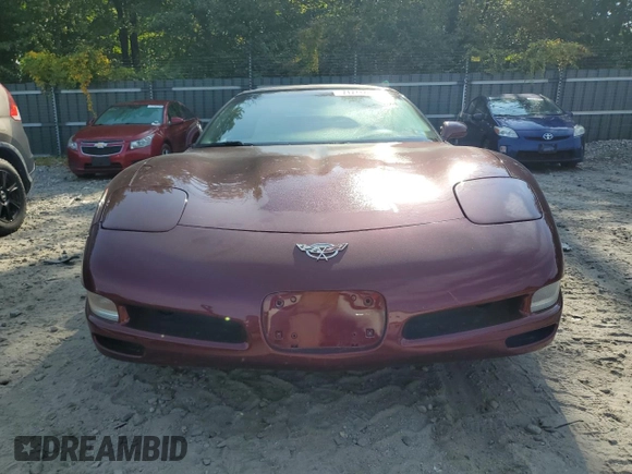 2003 Chevrolet Corvette with VIN 1G1YY32G035105922, listed as a Copart auction lot 71771764 with 0 mi miles and Salvage Title. Bid and sale history available at carsss.com. Image 5.
