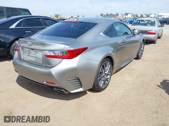 2018 Lexus RC 300 with VIN JTHHA5BC7J5008412, listed as a IAAI auction lot 41993094 with 33,812 mi miles and . Bid and sale history available at DreamBid. Image 4.