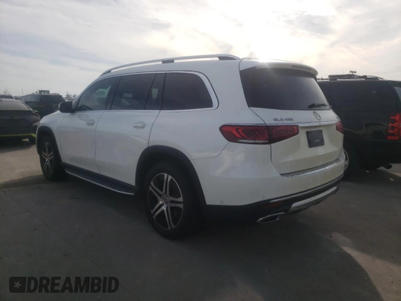 2020 Mercedes-Benz GLS 450 with VIN 4JGFF5KEXLA140632, listed as a Copart auction lot 44419354 with 42,952 mi miles and . Bid and sale history available at DreamBid. Image 2.