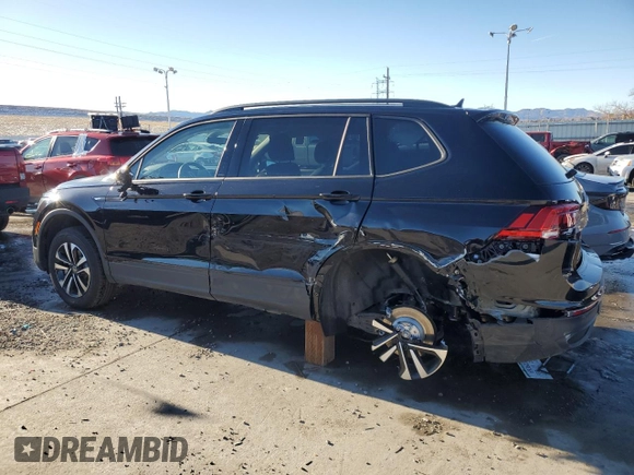 2024 Volkswagen Tiguan S with VIN 3VVFB7AX8RM126322, listed as a Copart auction lot 88884795 with 1,162 mi miles and Salvage title. Bid and sale history available at DreamBid. Image 2.