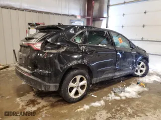 2015 Ford Edge SE with VIN 2FMTK3G92FBC30462, listed as a Copart auction lot 45472315 with 0 mi miles and Non Repairable. Bid and sale history available at carsss.com. Image 3.