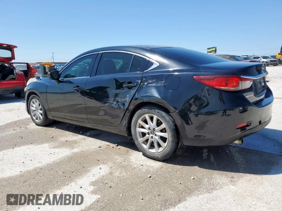 2016 Mazda 6 i Sport with VIN JM1GJ1U58G1457733, listed as a Copart auction lot 50963315 with 101,516 mi miles and Salvage Title. Bid and sale history available at DreamBid. Image 2.