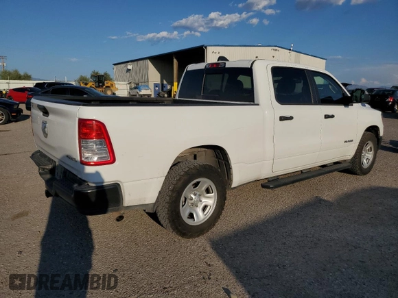 2019 Ram 1500 Tradesman with VIN 1C6SRFNT2KN872326, listed as a Copart auction lot 63645674 with 108,922 mi miles and Salvage title. Bid and sale history available at DreamBid. Image 3.