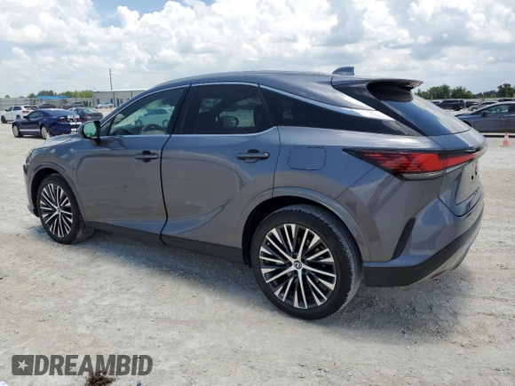 2023 Lexus RX with VIN 2T2BAMBA2PC021933, listed as a Copart auction lot 61290324 with 4,412 mi miles and Non Repairable. Bid and sale history available at carsss.com. Image 2.